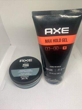 Axe Max Hold Gel and Matte Wax for Men - Set of 2